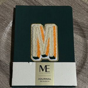 Modern Expressions - Green Journal with Embroidered M